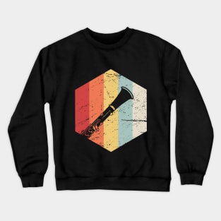 Retro Vintage Clarinet Crewneck Sweatshirt